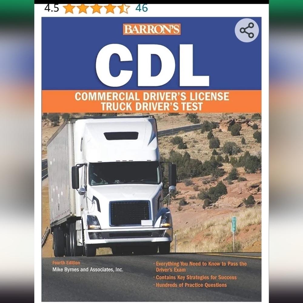 CDL drivers license book